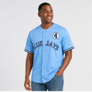 6vAZWpuB 2026 Blue jays Number 4 ALS Lou Gehrig Day Jersey 1 2 1