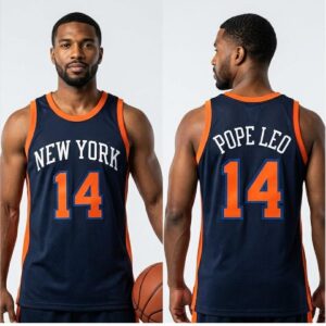 9c0z0B28 2026 Spike Lee Knicks Pope Leo Jersey 1 2 1