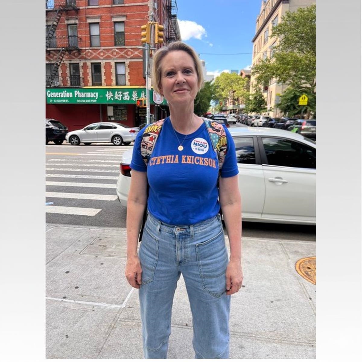 Cynthia Nixon Cynthia Knickson Shirt 6 Cynthia Nixon Cynthia Knickson Shirt 2 2 1