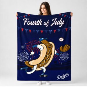 DQgV1Uas 2026 Dodgers Fourth Of July Picnic Blanket Giveaway 1 2 1