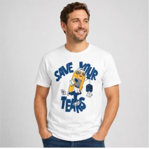 EqAuZYVY 2026 Guardians Hot Dog Mascot Save Your Tears Shirt Giveaway 1 2 1