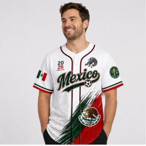 F8ySF8Q5 2026 Mexico World Cup Baseball Jersey 1 2 1