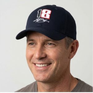 IdtEDWp2 Denny Hamlin Number 18 Kyle Busch Hat 2 1