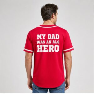 QkYfRBHL 2026 My Dad Was An Als Hero ALS Lou Gehrig Day Shirt 1 2 1