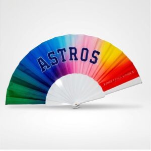 2026 Astros Pride Night Folding Hand Fan Giveaway