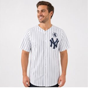 UwSqkUqY 2026 NY Yankees Number 4 ALS Lou Gehrig Day Jersey 1 2 1