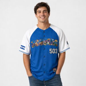 VbtNIgYO 2026 Dodgers Salvadoran Heritage Night Jersey Giveaway 1 New folder 1