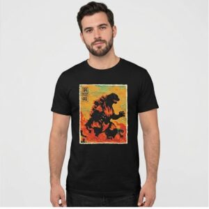 VnfjjaHn 2026 LA Rams Myles Garrett Godzilla Shirt 2 1