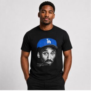 fKpdkThK Myles Garrett Wearing LA Dodgers Kobe Bryant Shirt 2 2 1