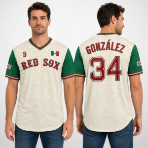 fyQpbLz7 2026 Red Sox Mexican Celebration Jersey New folder 1