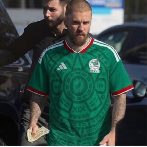 kkONSsLS 2026 Justin Bieber Mexico FIFA World Cup Jersey 2 1