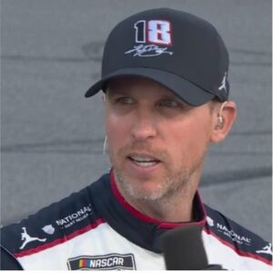 kuqt134M Denny Hamlin Number 18 Kyle Busch Hat 2 2 1