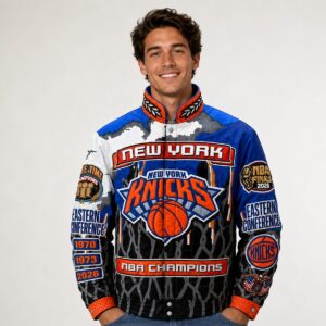 lRnbEIsm Karl Anthony Towns NY Knicks Champions Finals Parade Jacket 1 New folder 1