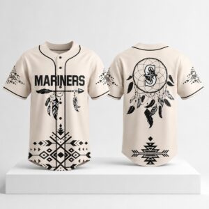 2026 Seattle Mariners Native American Heritage Night Jersey Giveaway