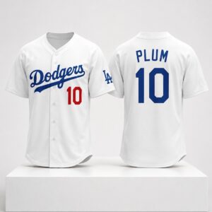 2026 Kelsey Plum LA Doddgers 10 Jersey