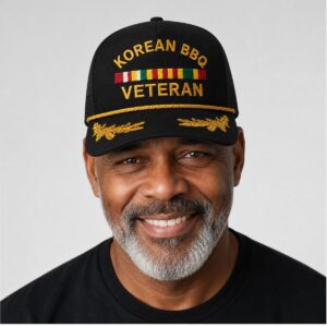 wku5Me77 2026 Korean BBQ Veteran Hat 1 2 1
