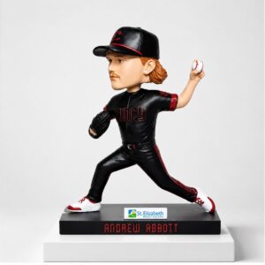 2026 Cincinnati Reds Andrew Abbott City Connect Bobblehead Giveaway