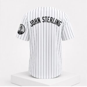 z1BMokrR 2026 NY Yankees John Sterling JS Jersey 1 2 1
