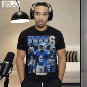 zd9alk9K 2026 The St Brown Brothers Terrion Arnold Free 6 Shirt 2