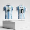 2026 Erling Haaland Wearing Messi 10 Jersey 1 New folder 1