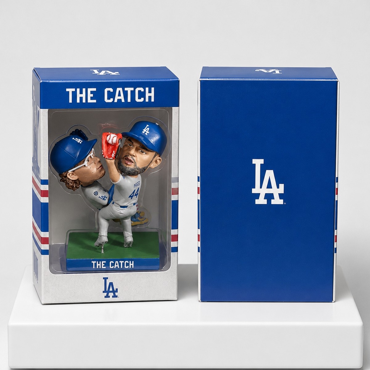 2026 LA Dodgers Andy Pages Kike Hernandez The Catch Bobblehead