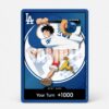 2026 One Piece Los Angeles Dodgers Promo Card New folder 1