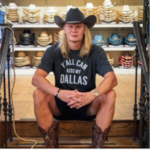 2D1J8m13 Erling Haaland Yall Can Kiss My Dallas Shirt 2 1