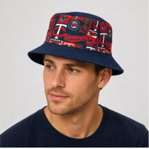 3zkxjEdr 2026 Twins St. Paul Saints Reversible Bucket Hat Giveaway 3 2 1