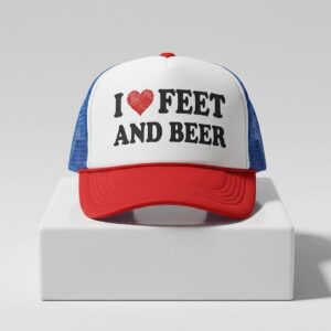 I Love Feet And Beer 2026 Cap