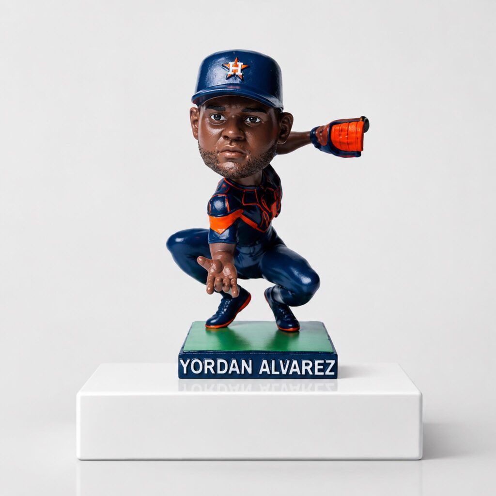 2026 Astros Yordan Alvarez Spider Man Bobblehead Giveaway