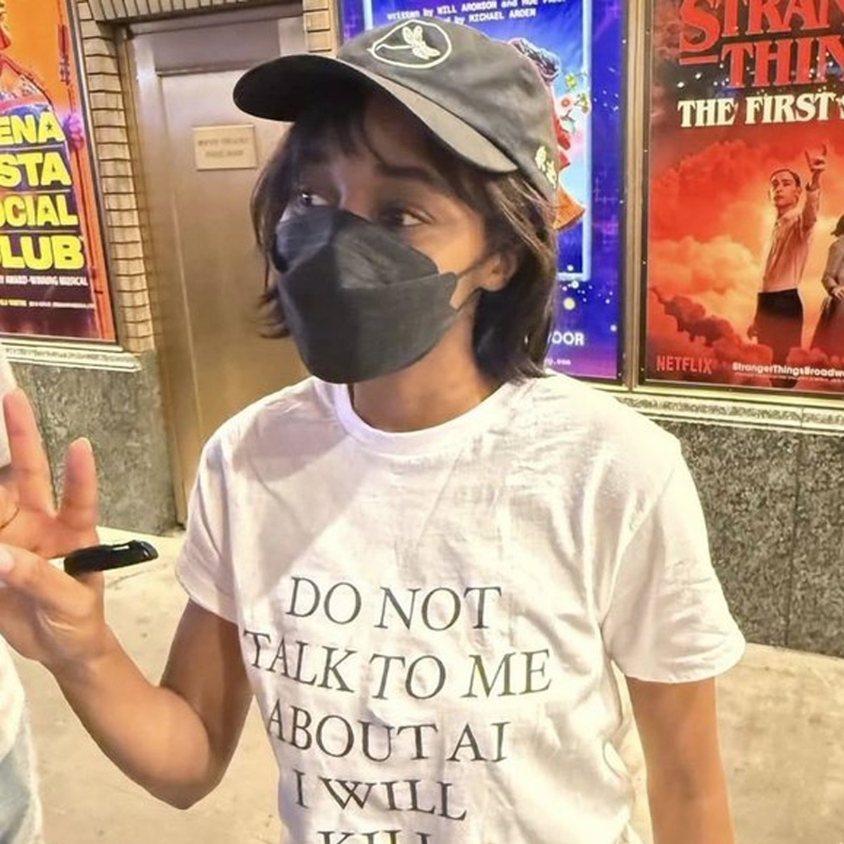 Ayo Edebiri Do Not Talk To Me About AI I Will Kill Myself Shirt 6 Ayo Edebiri Do Not Talk To Me About AI I Will Kill Myself Shirt New folder 1