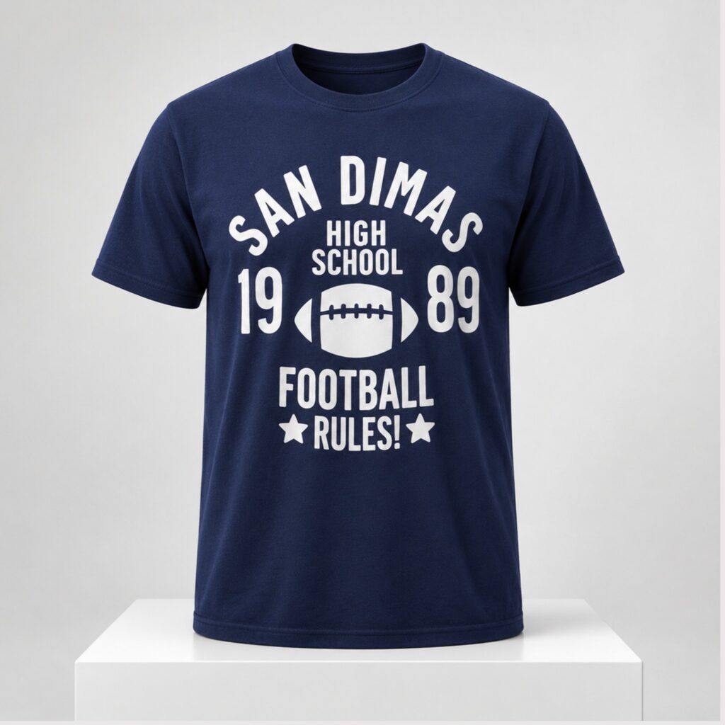 Brandon Walker San Dimas High School 1989 Football Rules Shirt