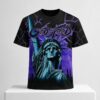 Cam Skattebo Godspeed Statue Of Liberty Lightning Shirt 2 New folder 1