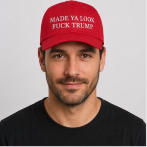 GdoUhexV Made Ya Look Fuck Trump 2026 Hat 1 1