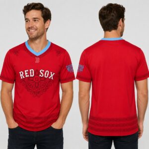 LeF8cN29 2026 Red Sox Hispanic Heritage Celebration Soccer Jersey Giveaway 1 New folder 1