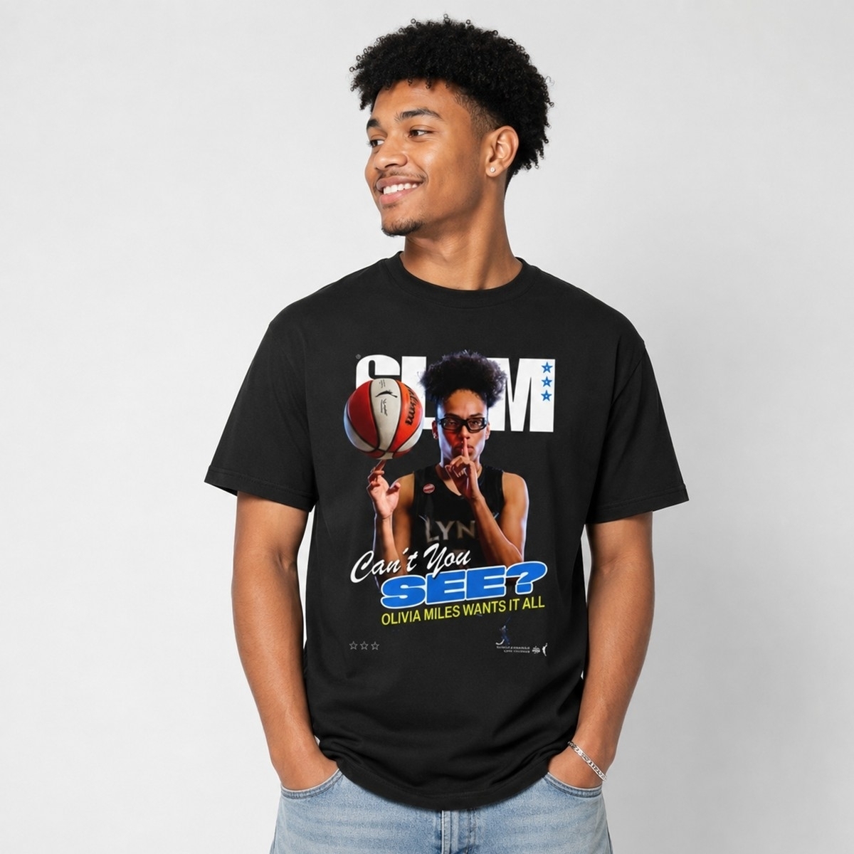 Olivia Miles Slam Can't You See Shirt 4 Olivia Miles Slam Cant You See Shirt New folder 1