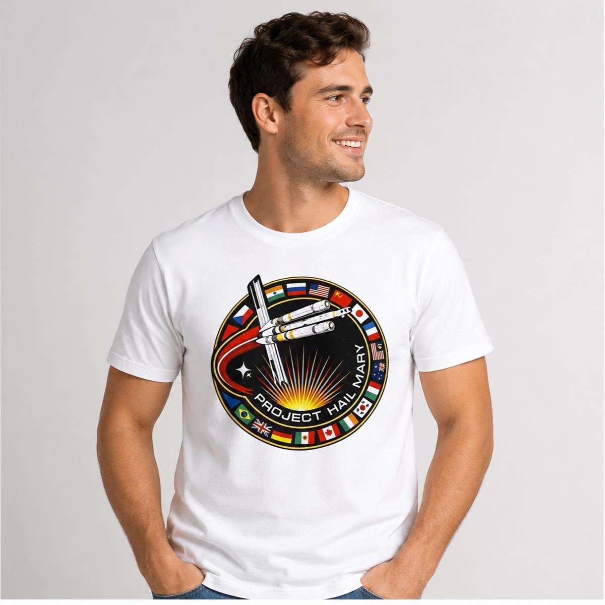Project Hail Mary Mission Patch Ringer Shirt 4 Project Hail Mary Mission Patch Ringer Shirt 2 1