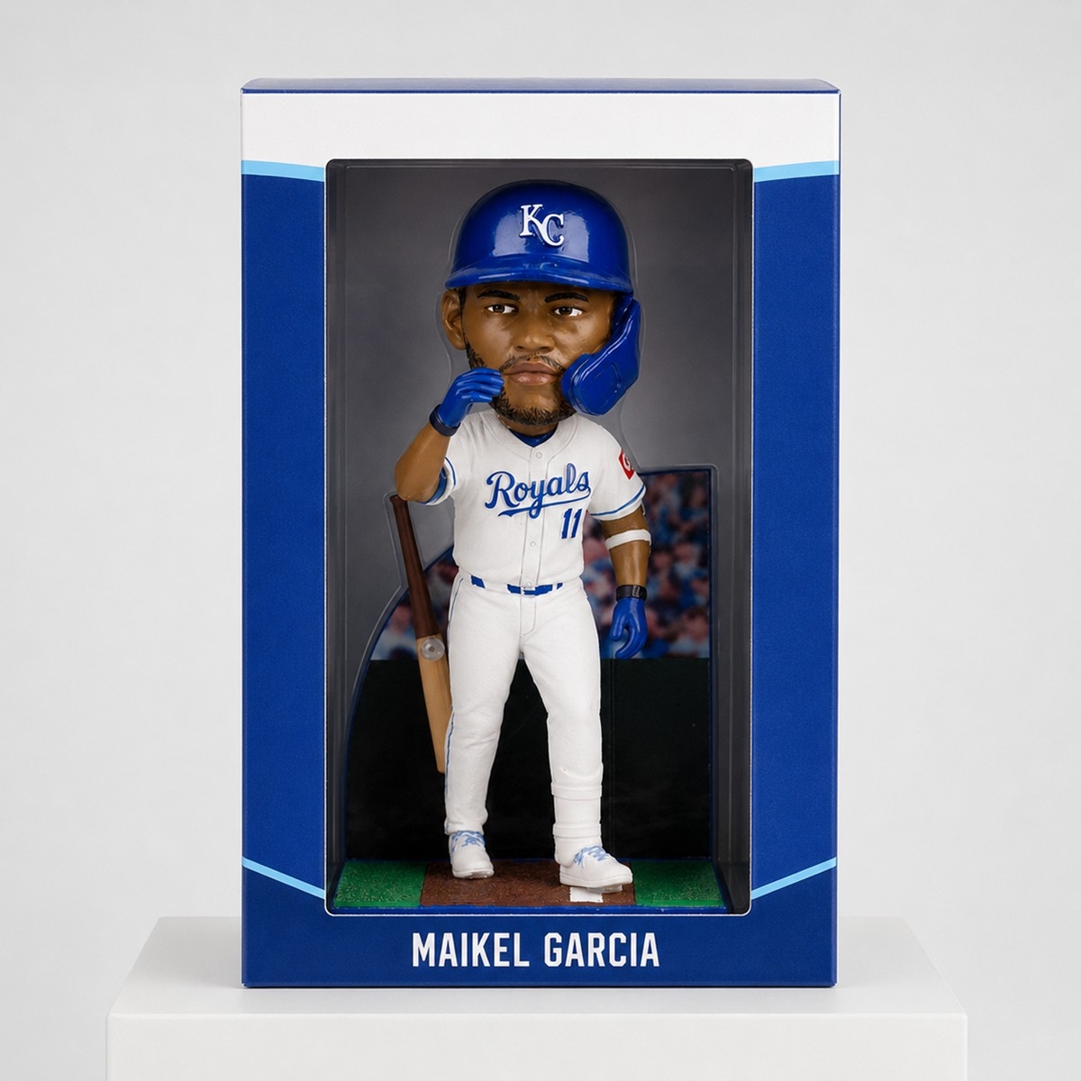 Royals Maikel Garcia Big Time Bat Flip Bobblehead 2026 Giveaway 2 Royals Maikel Garcia Big Time Bat Flip Bobblehead 2026 Giveaway 1 New folder 1