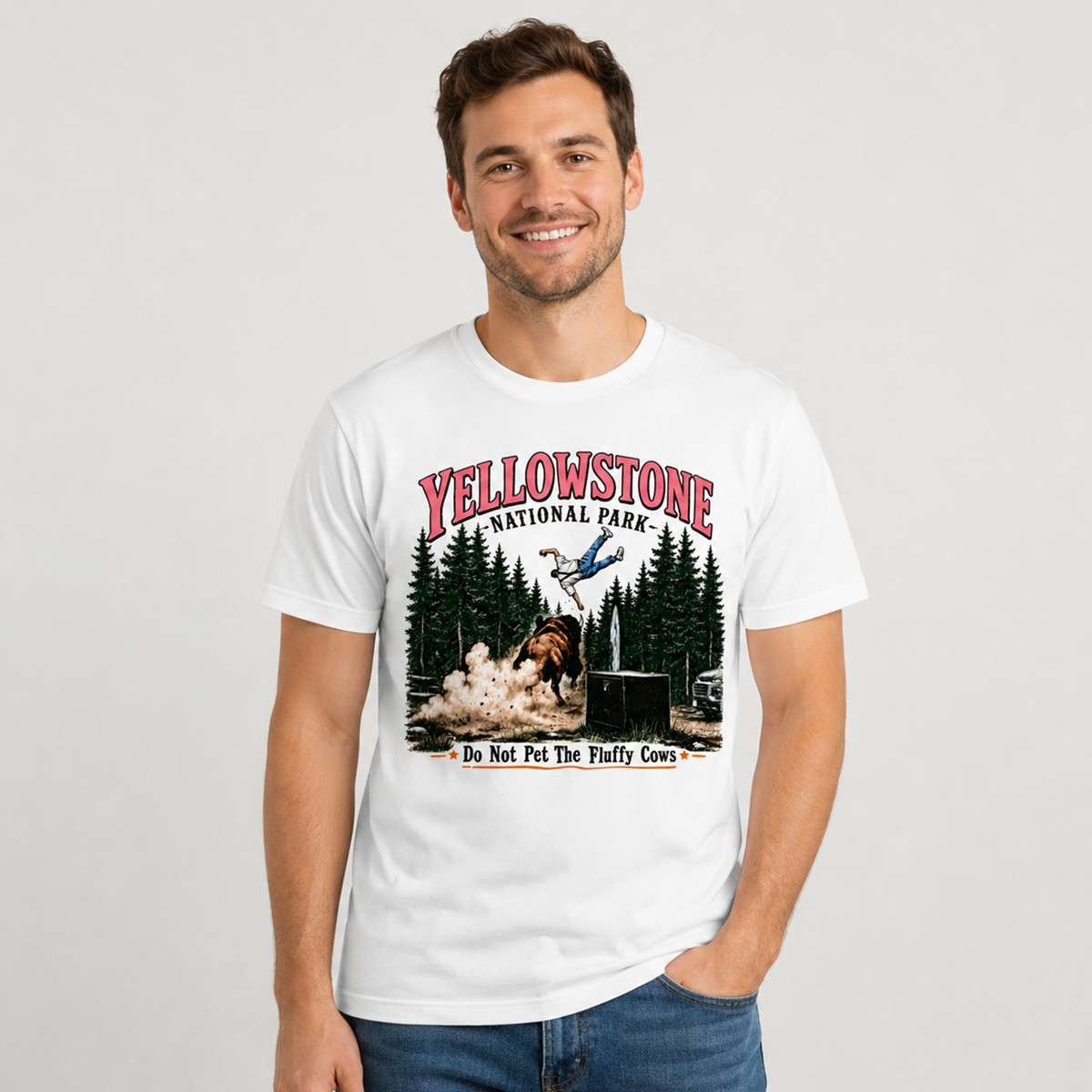 Yellowstone National Park Do Not Pet The Fluffy Cows Shirt 4 Yellowstone National Park Do Not Pet The Fluffy Cows Shirt New folder 1