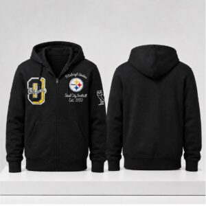 Drew Allar Pittsburgh Steelers Steel City Football Est 1933 Jacket