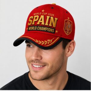 g8uDE6UW Spain FIFA World Cup 2026 World Champions Hat 1 2 1