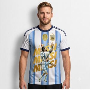 o8rFgpwh Messi In Goat We Trust Argentina World Cup 2026 Champions Shirt 1 2 1