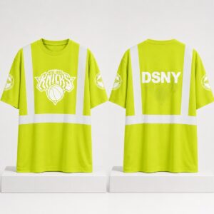 2026 NY Knicks DSNY Department Of Sanitation 3M Parade Shirt