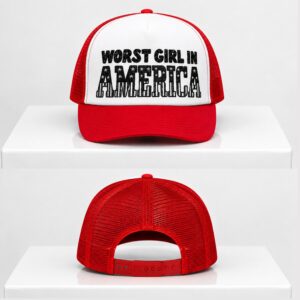 Slayyyter Worst Girl In America Hat