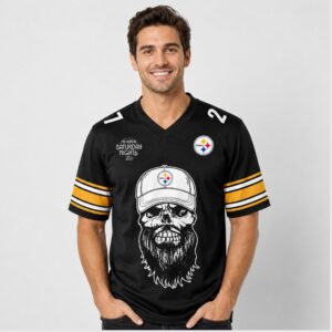 8cmYK4L2 Pittsburgh Steelers Luke Combs My Kinda Saturday Night Tour 2027 Jersey 1 1