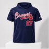 Braves Austin Riley Short Sleeve Hoodie 2026 Giveaway 1 1