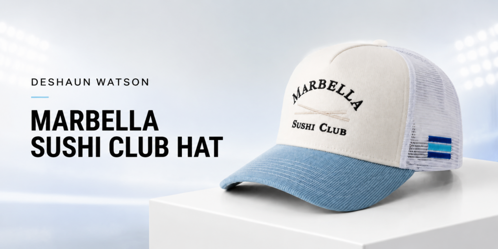 Deshaun Watson Marbella Sushi Club Hat Banner