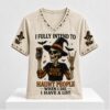 I Fully Intend To Haunt People When I Die I Have A List Halloween 2026 V Neck Shirt 1 1