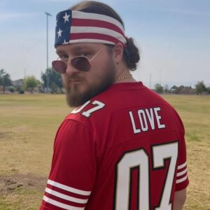 JUrCBxVh 2026 49ers Daejon Love Football Jersey 2 1