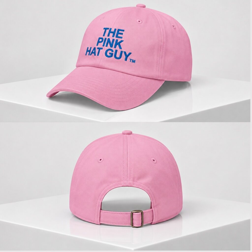 Jim Anixter Pink Guy Cubs Hat - Bigfirefashion